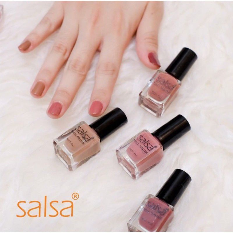 Jual Salsa Nude Series Kutek Cat Kuku Salsa Ml Set Pcs Shopee