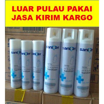 Jual Saniter Air Sanitizer Ml Ml Disinfektan Shopee Indonesia