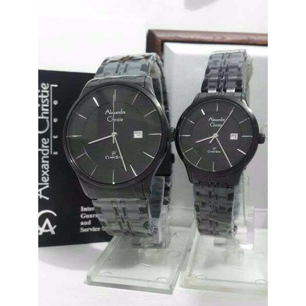 Jual ORIGINAL ALEXANDRE CHRISTIE AC 8472 COUPLE HARGA SATUAN FULL BLACK