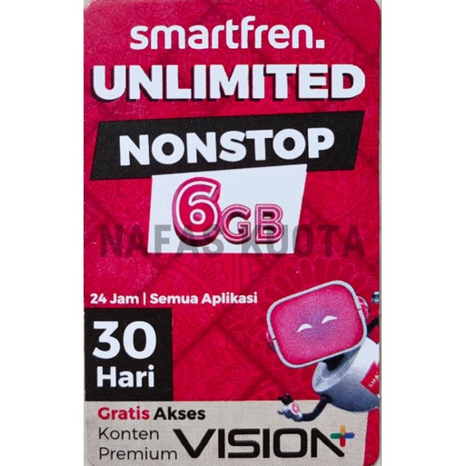 Jual Isi Ulang Kuota Voucher Smartfren Gb Gb Gb Nonstop Unlimited