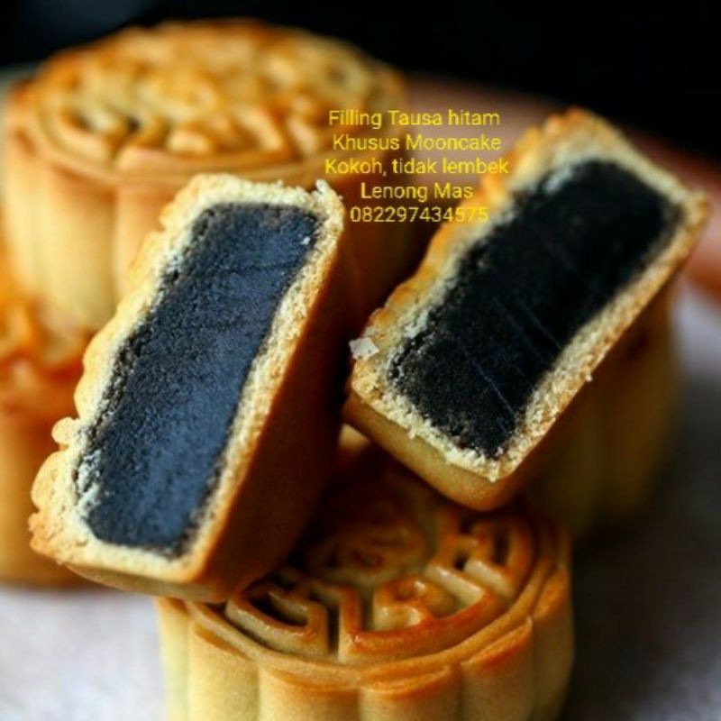 Jual Isian Filling Khusus Mooncake Tausa Hitam Kg Shopee Indonesia