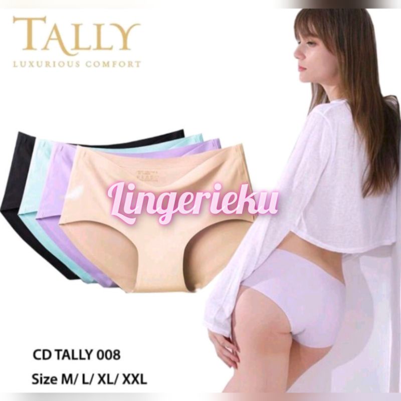 Jual Tally Cd Celana Dalam Wanita Seamless Tanpa Jahitan Size M L