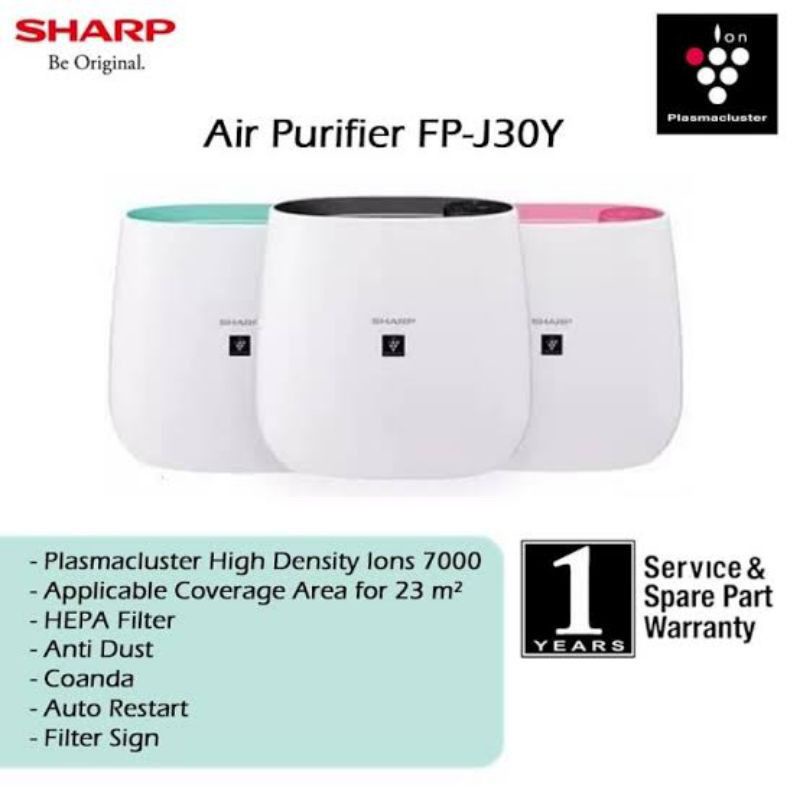 Jual Air Purifier Sharp Fp J Y Penjernih Udara Sharp Fp J Y