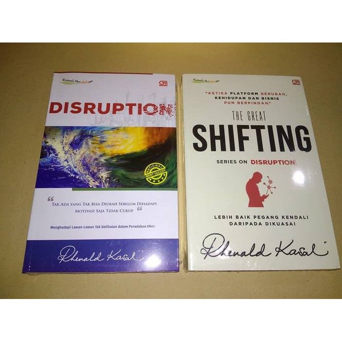 Jual Paket Bundle Rhenald Kasali The Great Shifting Disruption