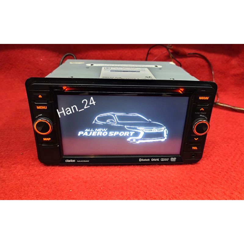 Jual Head Unit Double Din Original Mitsubishi Pajero X Clarion Shopee