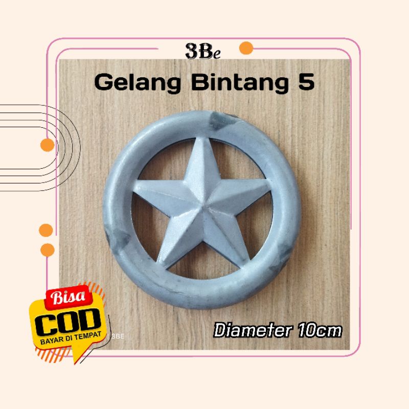 Jual Gelang Bintang 5 Tampilan 2 Muka Bolak Balik Aksesoris Ornamen