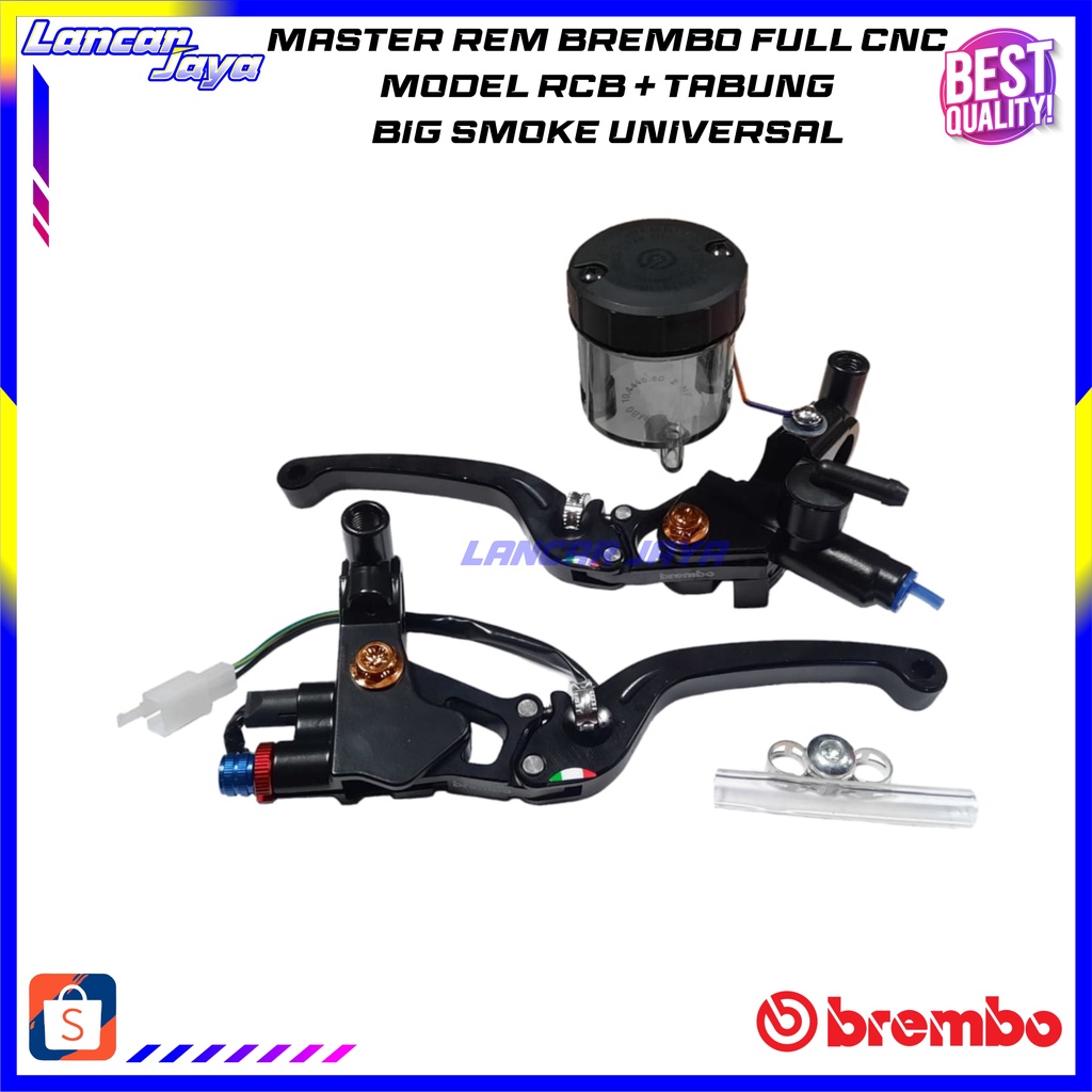 Jual MASTER REM BREMBO FULL CNC MODEL RCB TABUNG BIG SMOKE UNIVERSAL