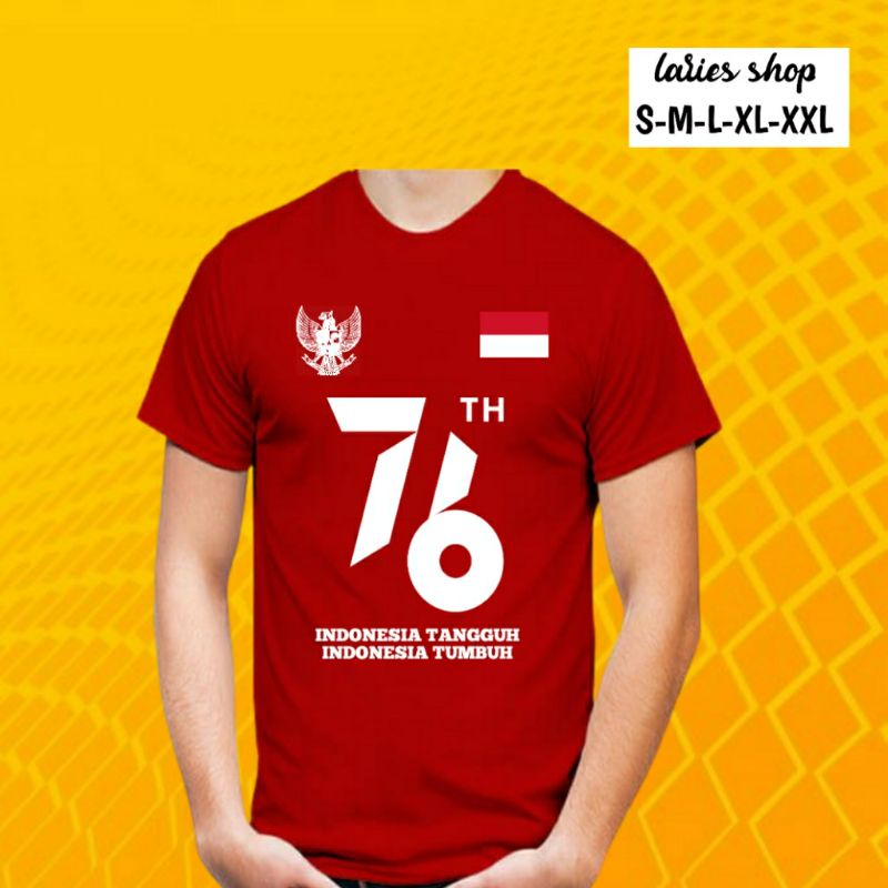 Jual Kaos Kemerdekaan Indonesia Hut Ri Ke Merah Putih Garuda Kaos