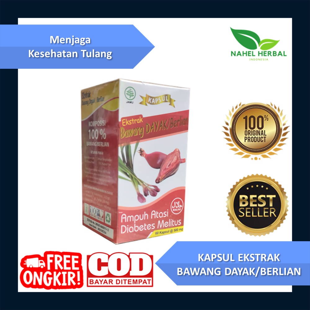 Jual Kapsul Bawang Dayak Berlian Kolesterol Original Obat Diabetes