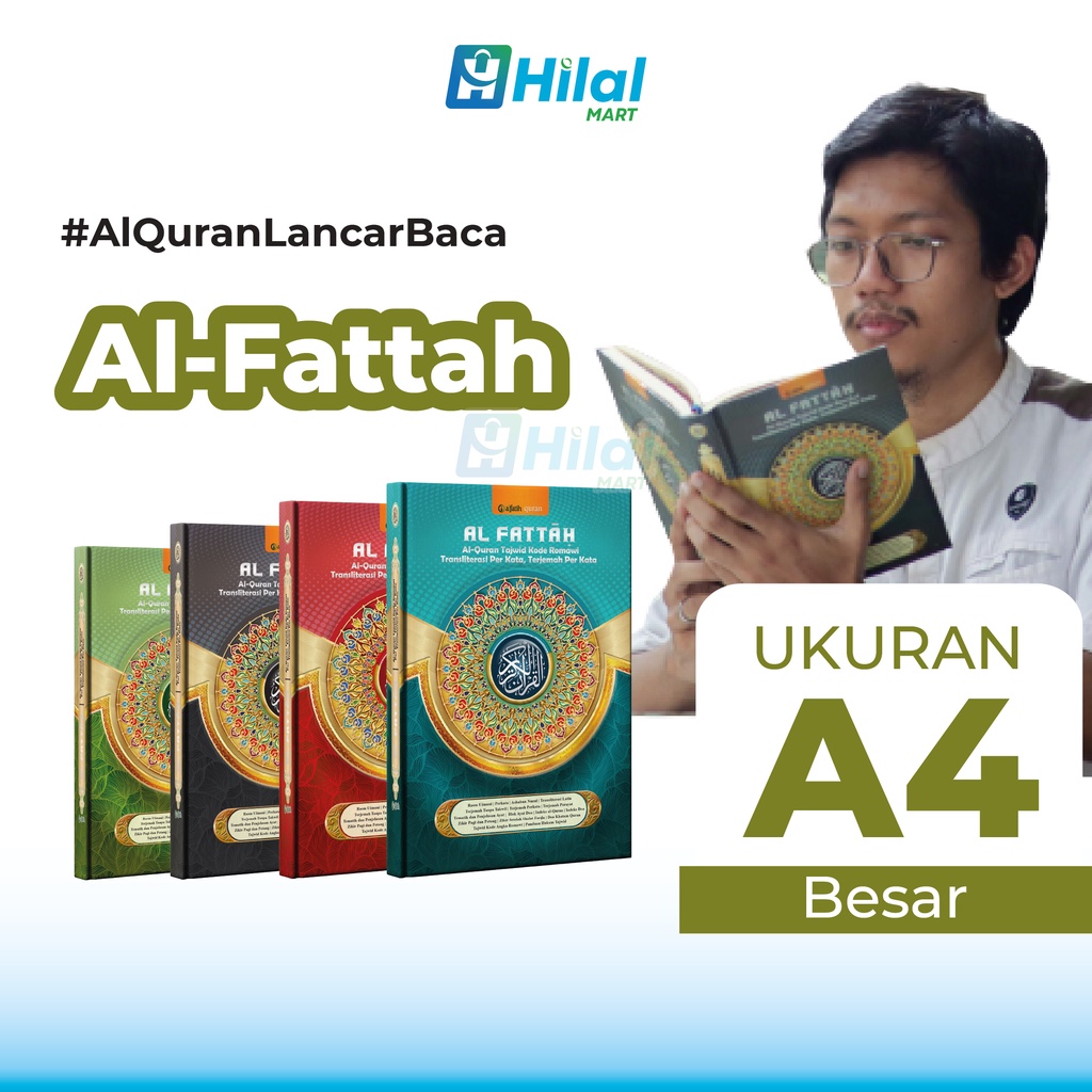 Jual Al Quran Terjemah Perkata Latin Alquran Rumi Tajwid Kode Angka