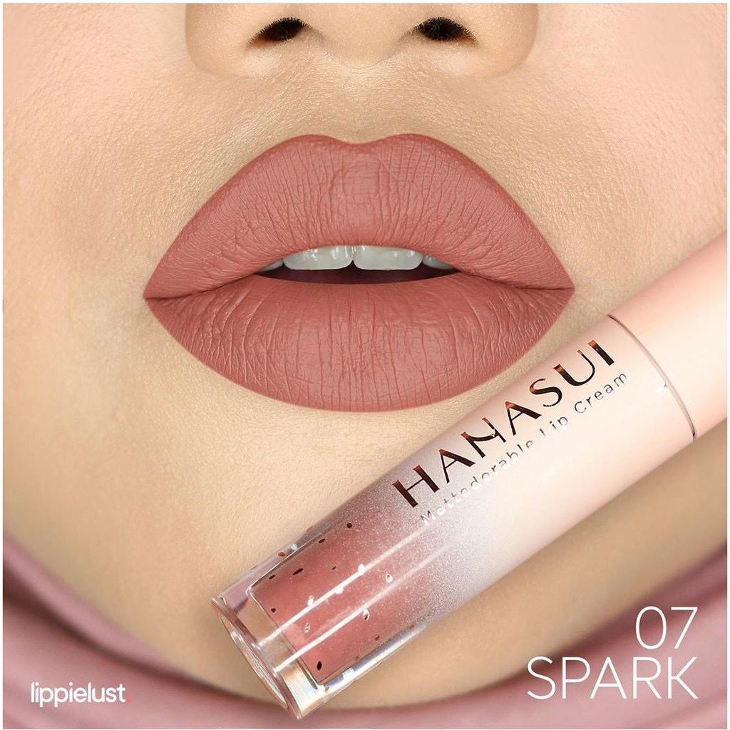 Jual Hanasui Mattedorable Lip Cream Matte Dorable Lipcream Lipstick