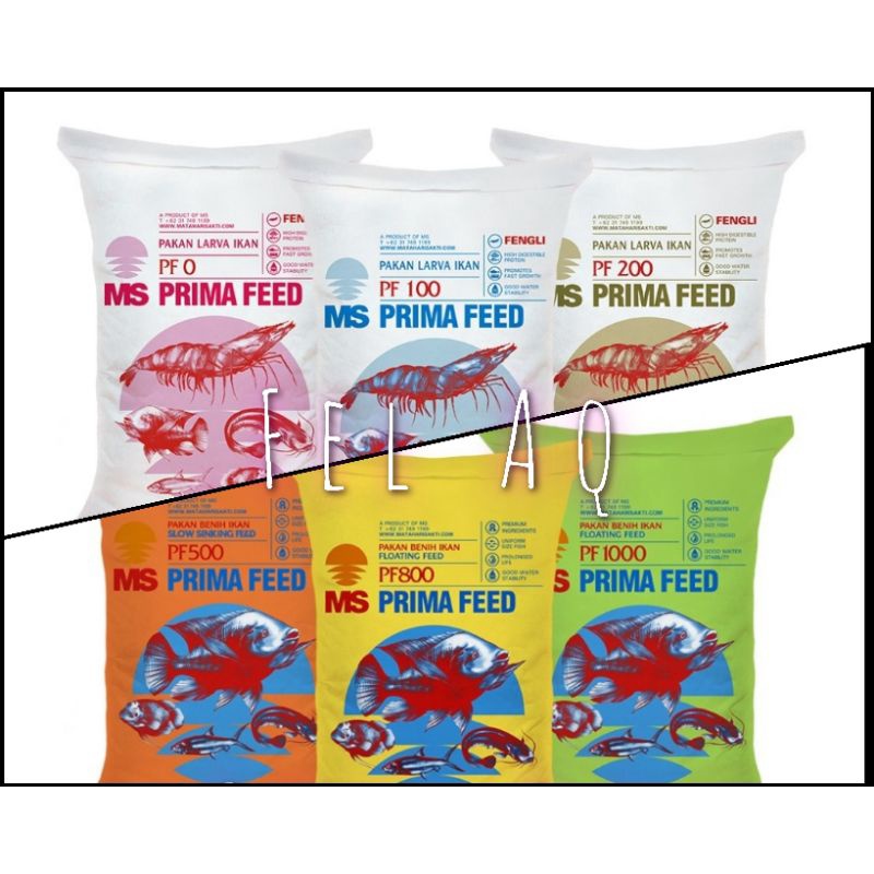 Jual Pelet Gram Prima Feed Pf Pakan Benih Ikan