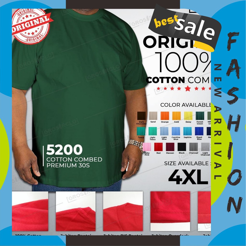 Jual Jual Kaos Polos New States Apparel NSA 5480 LENGAN PANJANG