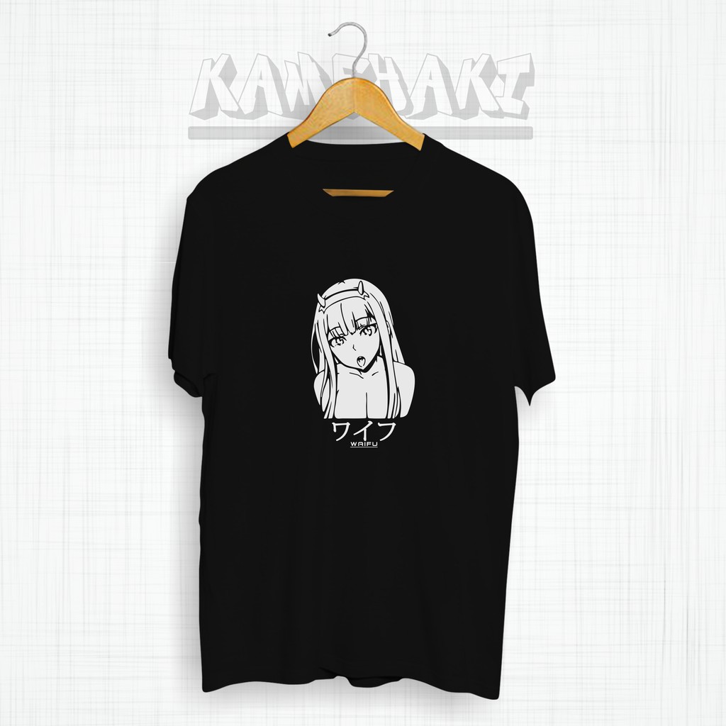 Jual Kaos Anime Waifu Jepang Kaos Cosplay Baju Distro Pria Wanita