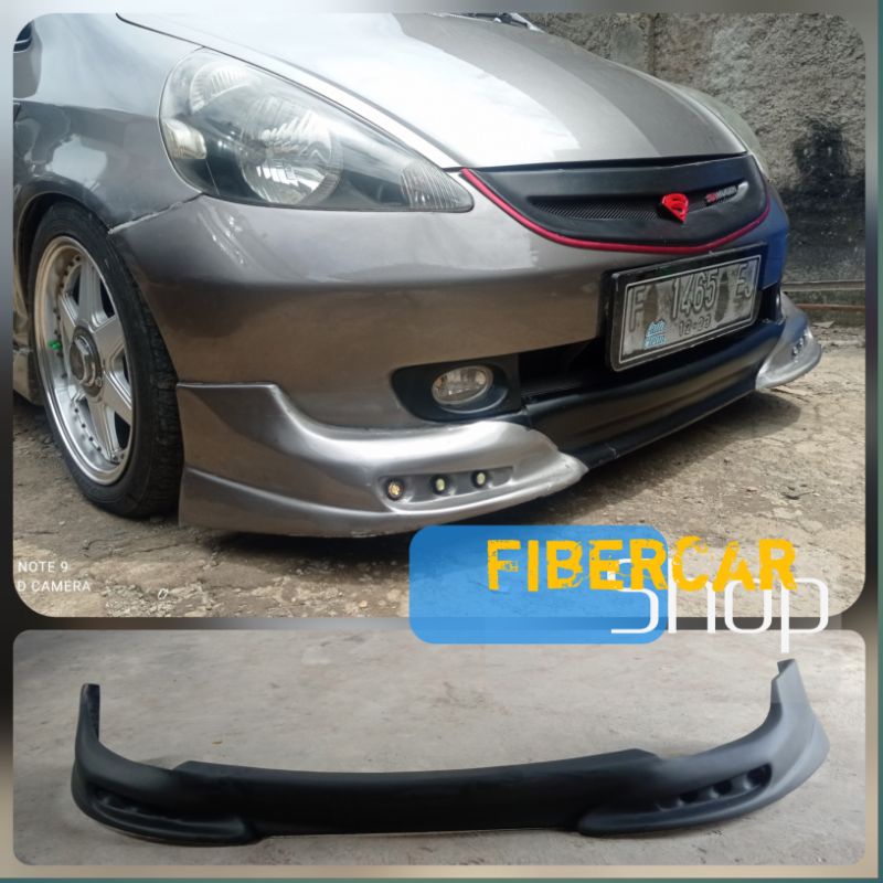 Jual Bodykit Add On Depan Jazz GD3 Idsi Vtec Warna Dasar Poxy Hitam