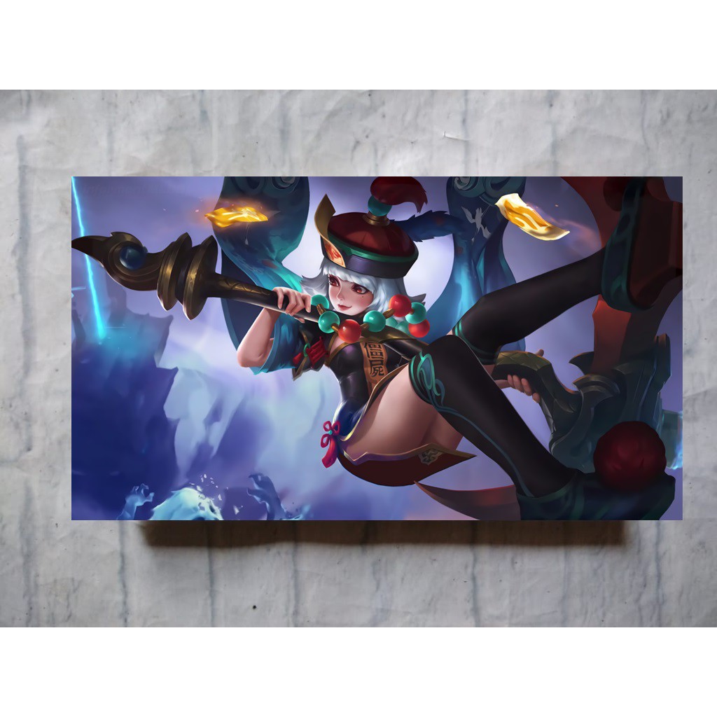 Jual Poster Mobile Legends Legend Size A Hero Ruby Hiasan Dinding Kayu