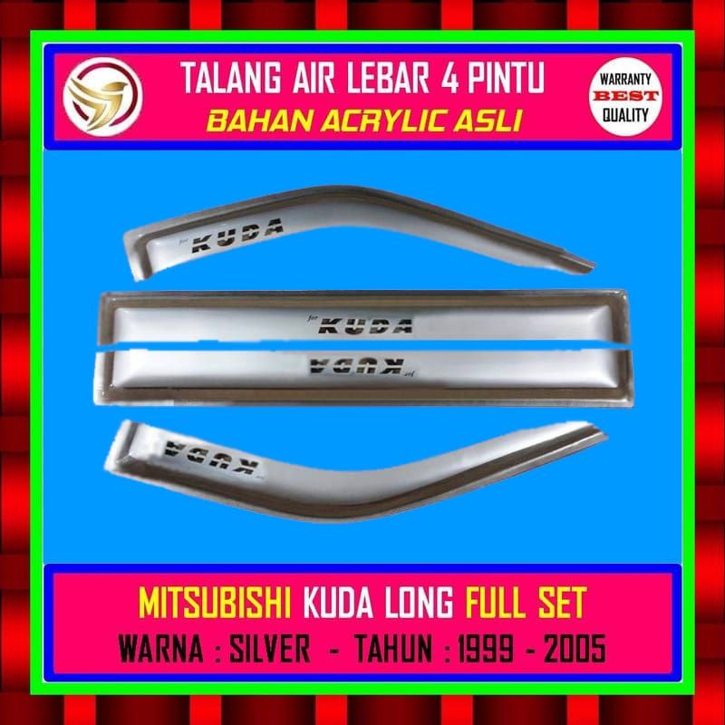 Jual Talang Air Mobil Pintu Full Set Mitsubishi Kuda Long Tahun