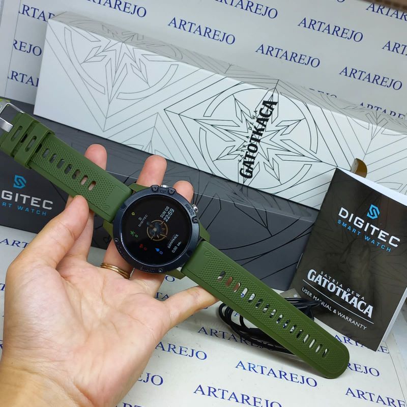 Jual JAM TANGAN PRIA DG Digitec Smartwatch Gatotkaca ARMY Limited