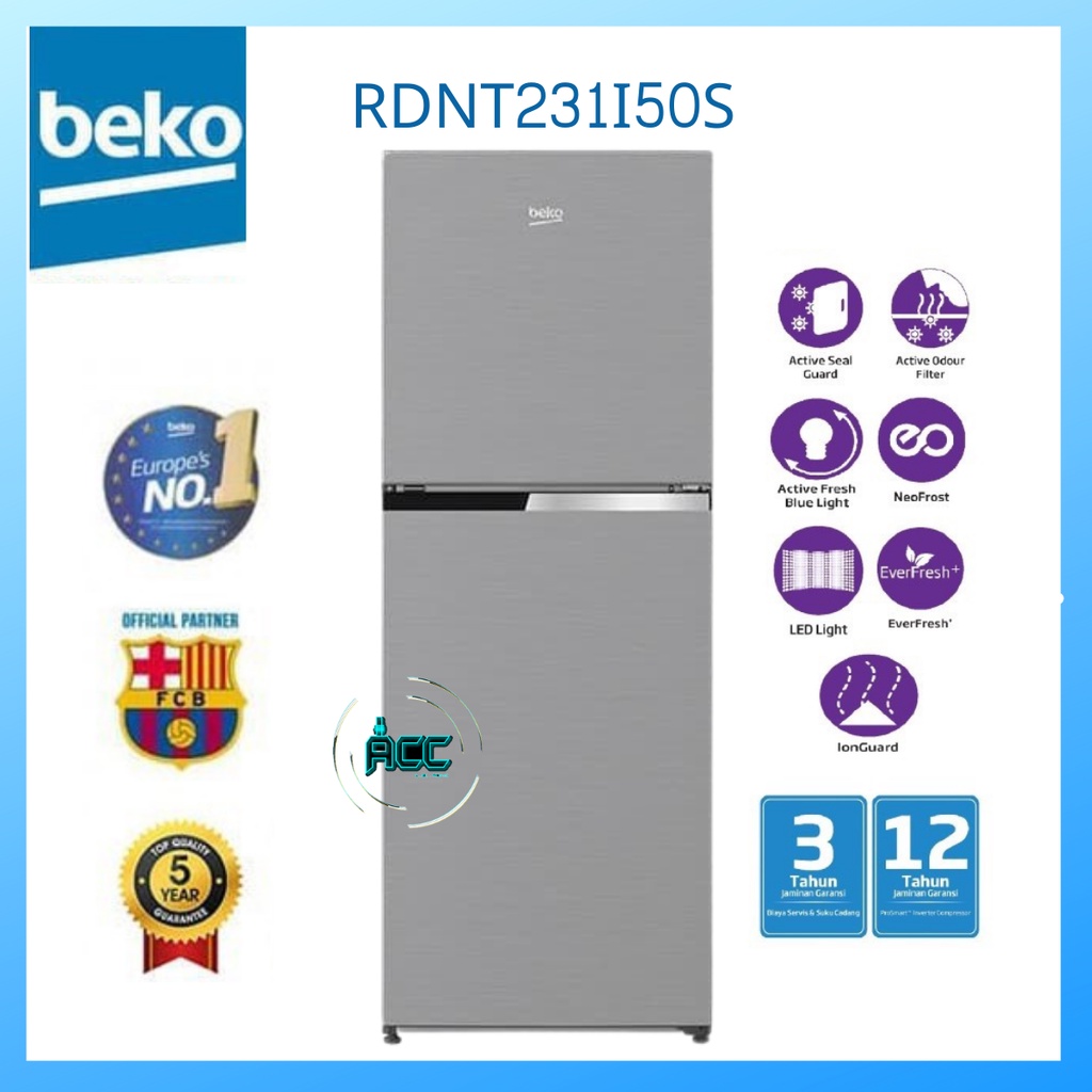 Jual Beko Kulkas Pintu Rdnt I S Liter Shopee Indonesia