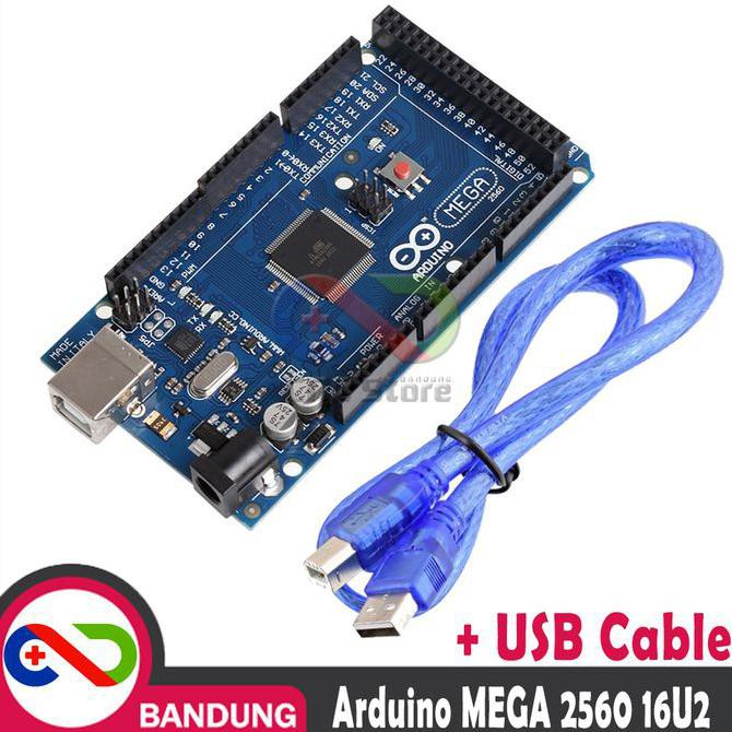 Jual CNC ARDUINO MEGA 2560 R3 ATMEGA 16U2 COMPATIBLE BOARD USB CABLE