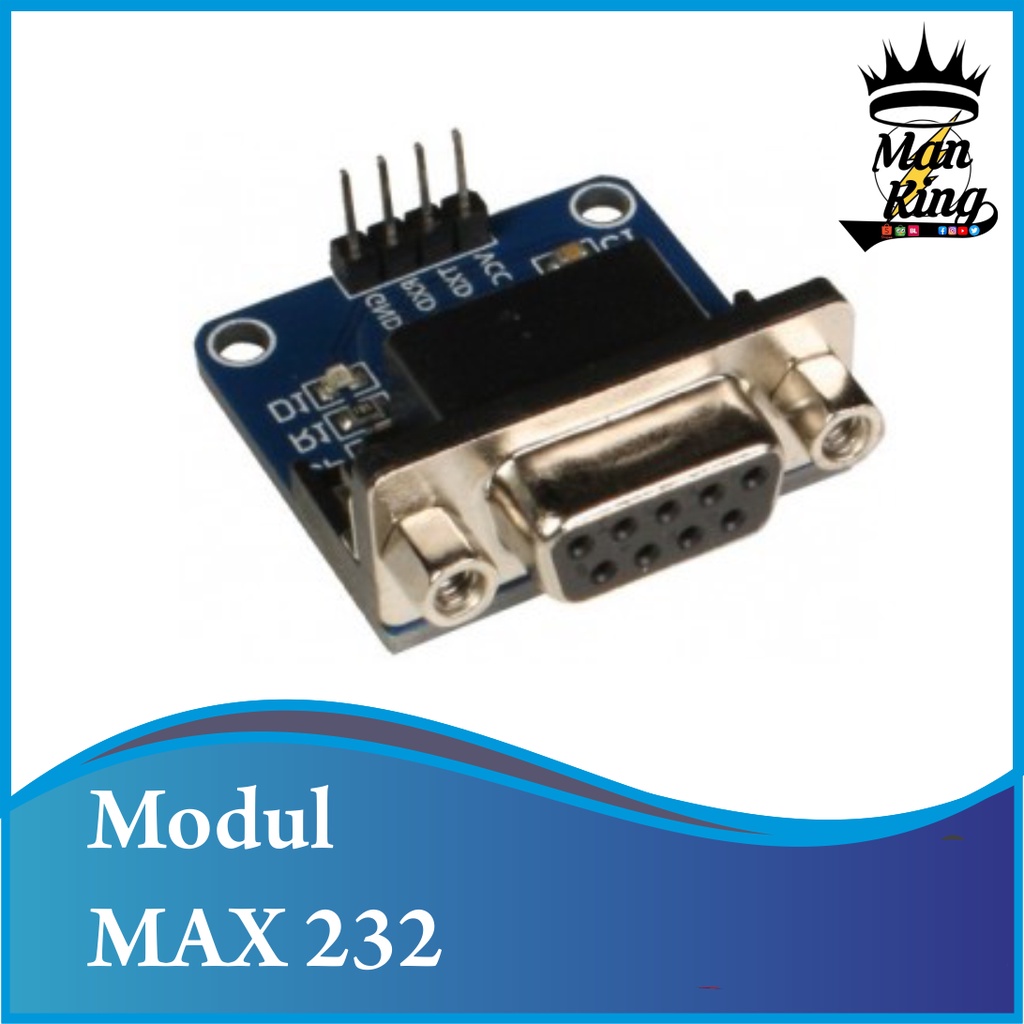 Jual Modul Max232 Rs232 To Ttl Serial Db9 Shopee Indonesia