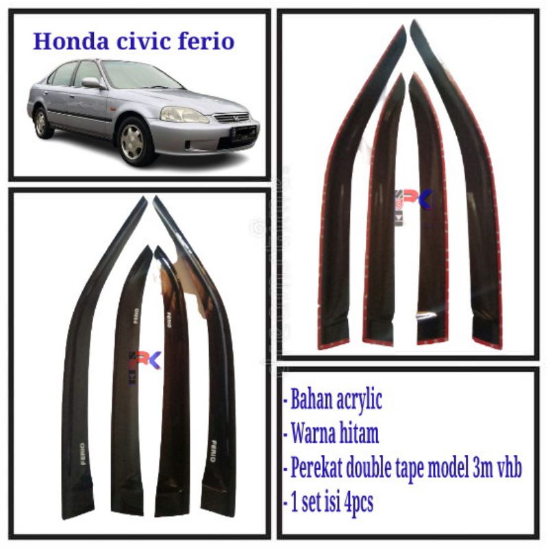 Jual Talang Air Mobil Honda Civic Ferio Shopee Indonesia