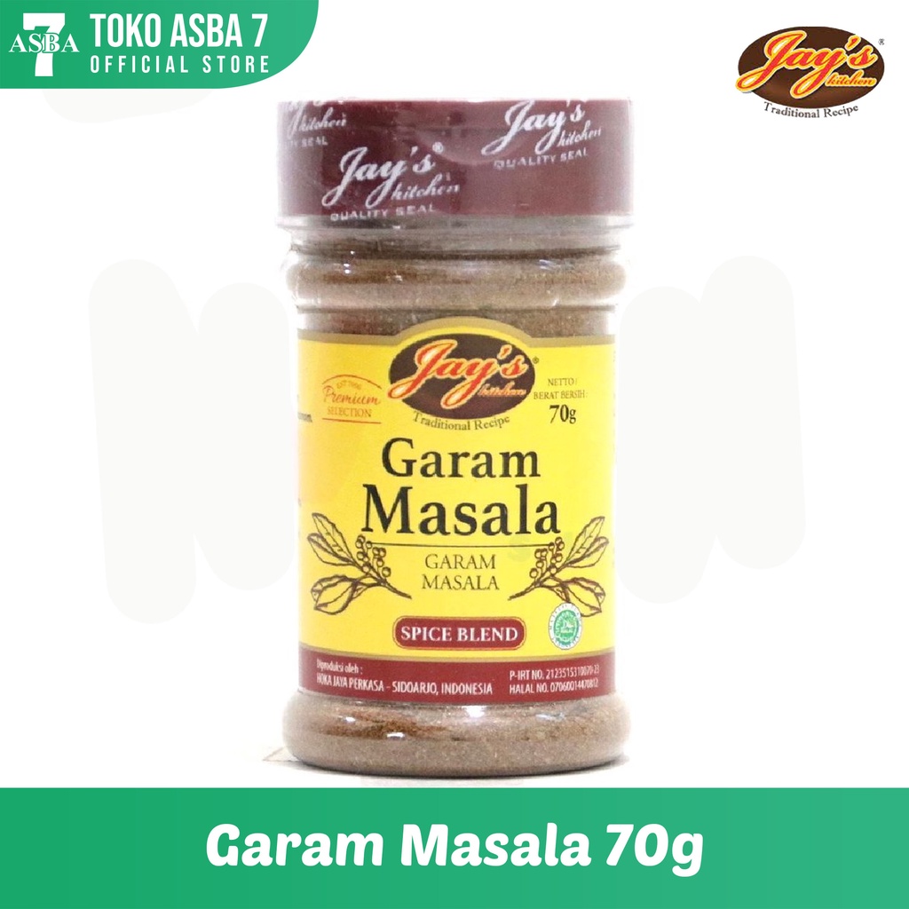 Jual Jays Garam Masala Spice Blend 70g Shopee Indonesia