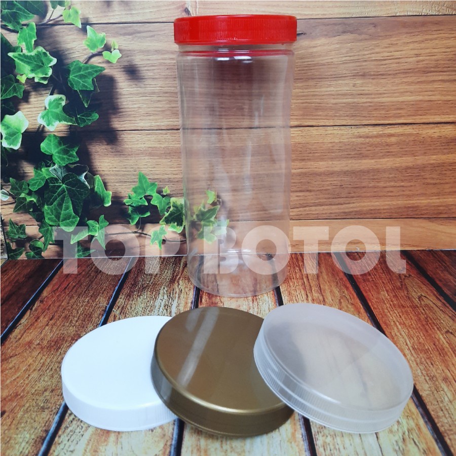 Jual Paket Isi Pcs Toples Jar Plastik Tabung Silinder Cylinder