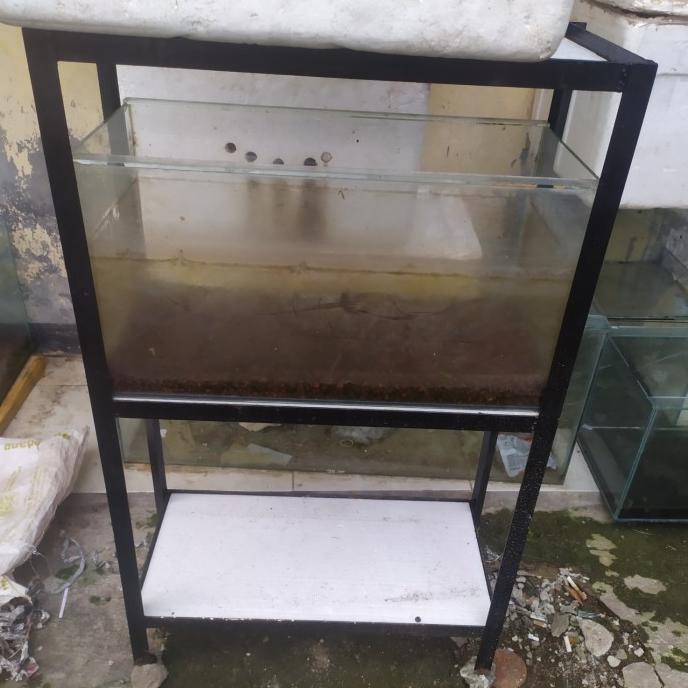 Jual Rak Aquarium X Besi Siku X Susun Second Karismakasih