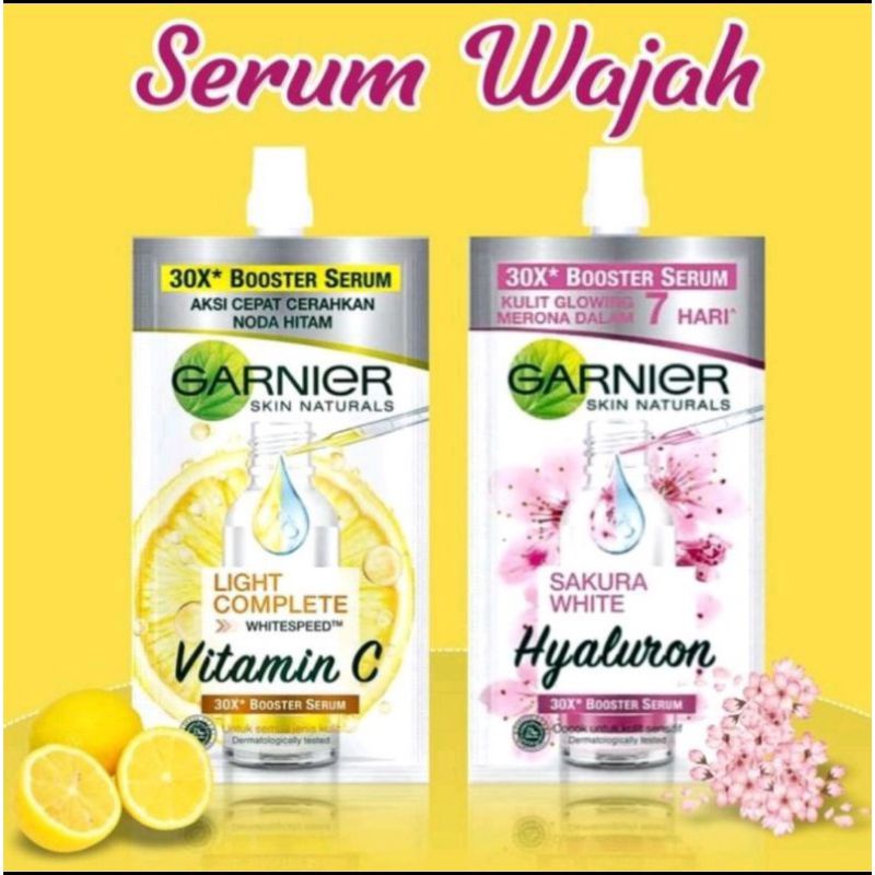 Jual Garnier Light Complete Vitamin C X Boost Serum Saset