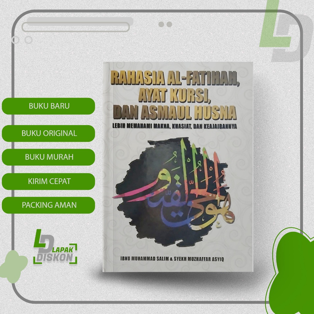 Jual Rahasia Al Fatihah Ayat Kursi Dan Asmaul Husna Shopee Indonesia