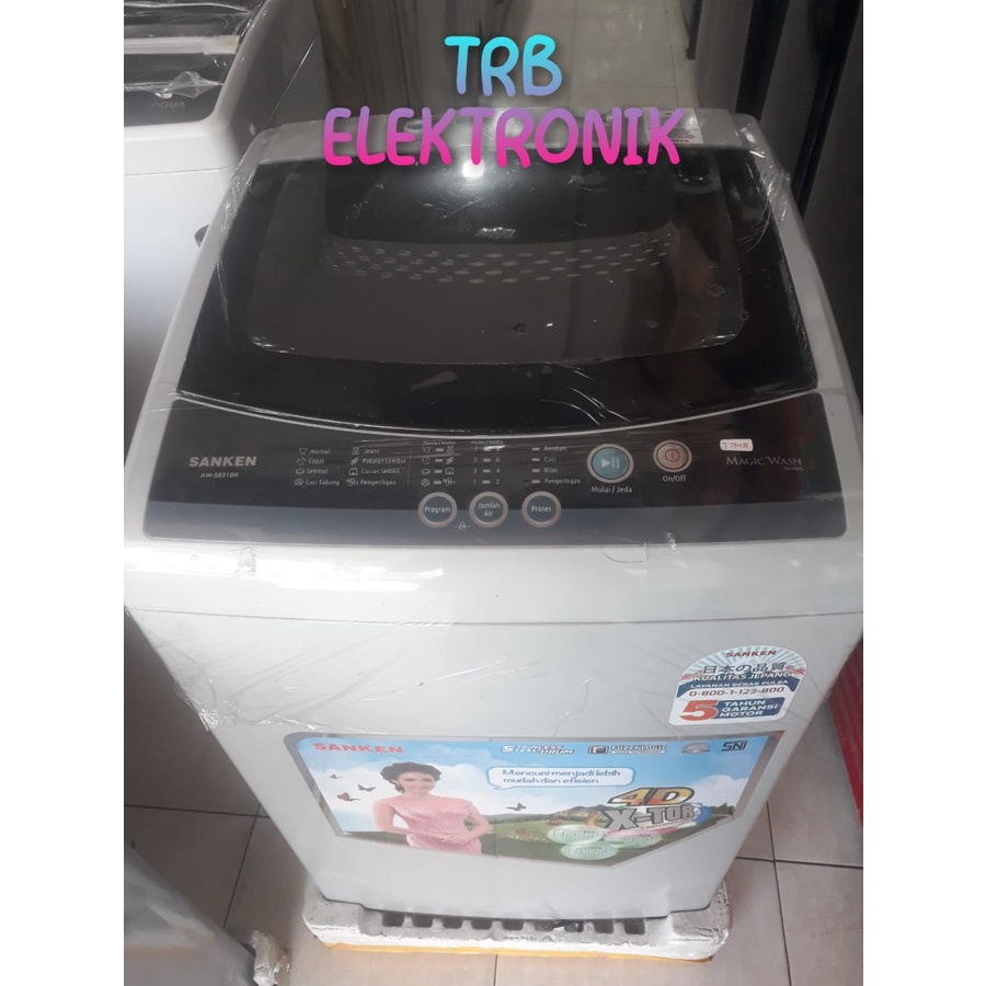 Jual Mesin Cuci Sanken AW S831BK Shopee Indonesia