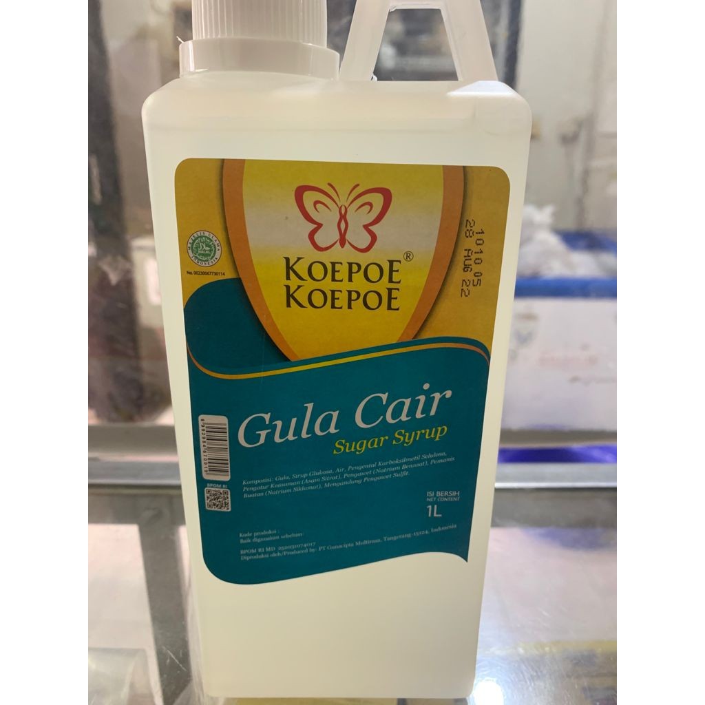 Jual Gula Cair Lt Glukosa Bukan Fructose Sugar Sirup Simple Syrup