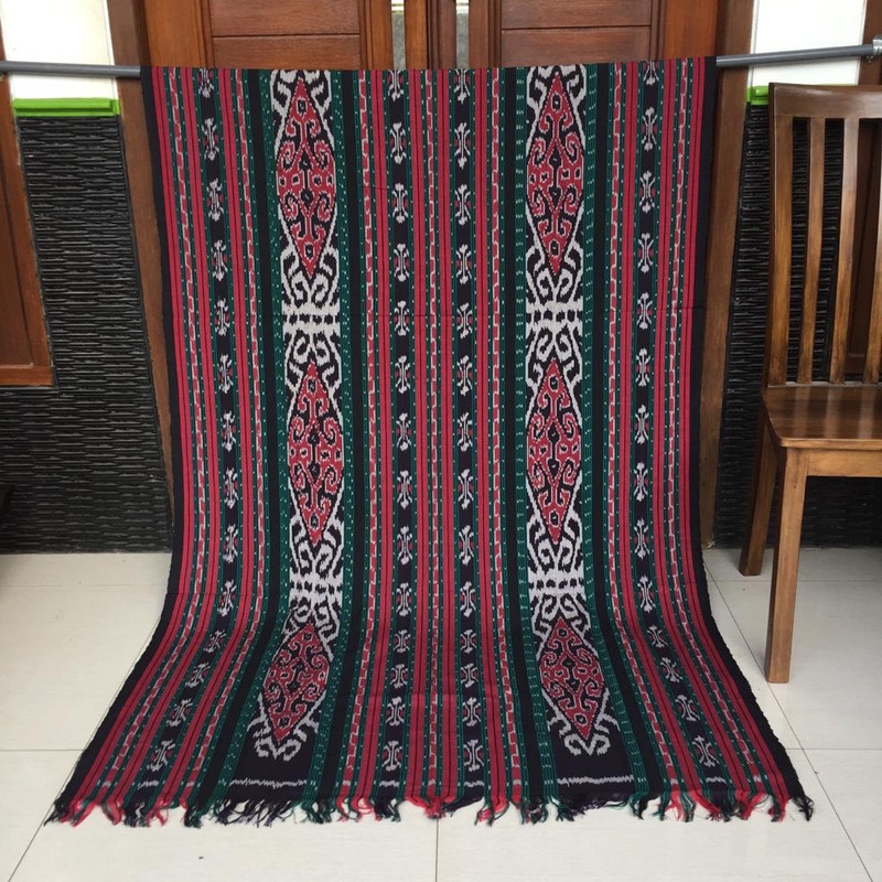 Jual Tenun Etnik Tenun Dayak Tenun Kalimantan Tenun Ikat Blanket Motif