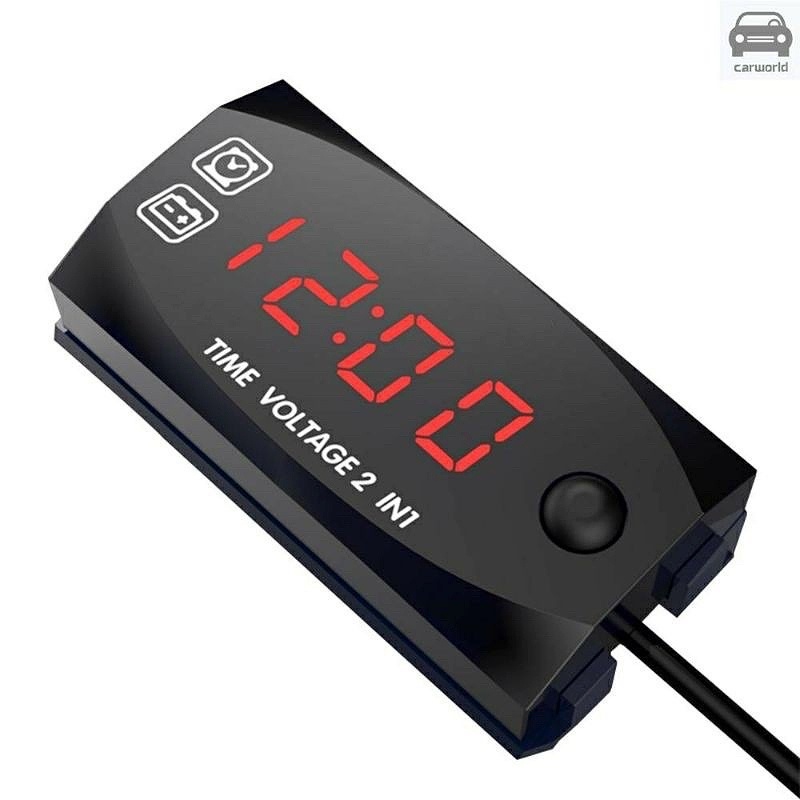 Jual Volt Meter In Water Proof Voltmeter In Aki Dan Jam Universal