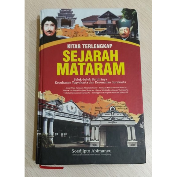 Jual Kitab Terlengkap Sejarah Mataram Hard Cover Shopee Indonesia