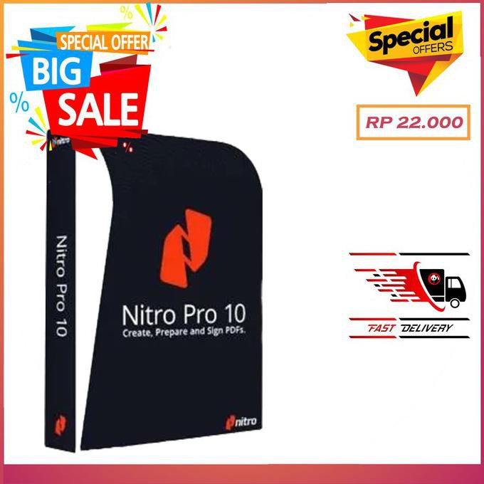 Jual Nitro Pdf 10 Origina Lisensi Lifetime Update Online Resmi Shopee