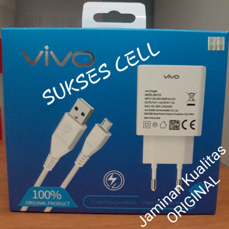 Jual Charger Vivo Microusb Fast Charging V A Tipe Bk Original