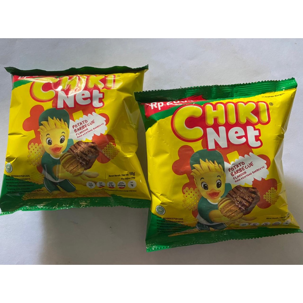 Jual Chiki Net Potato Barbecue Flavor 18g Shopee Indonesia