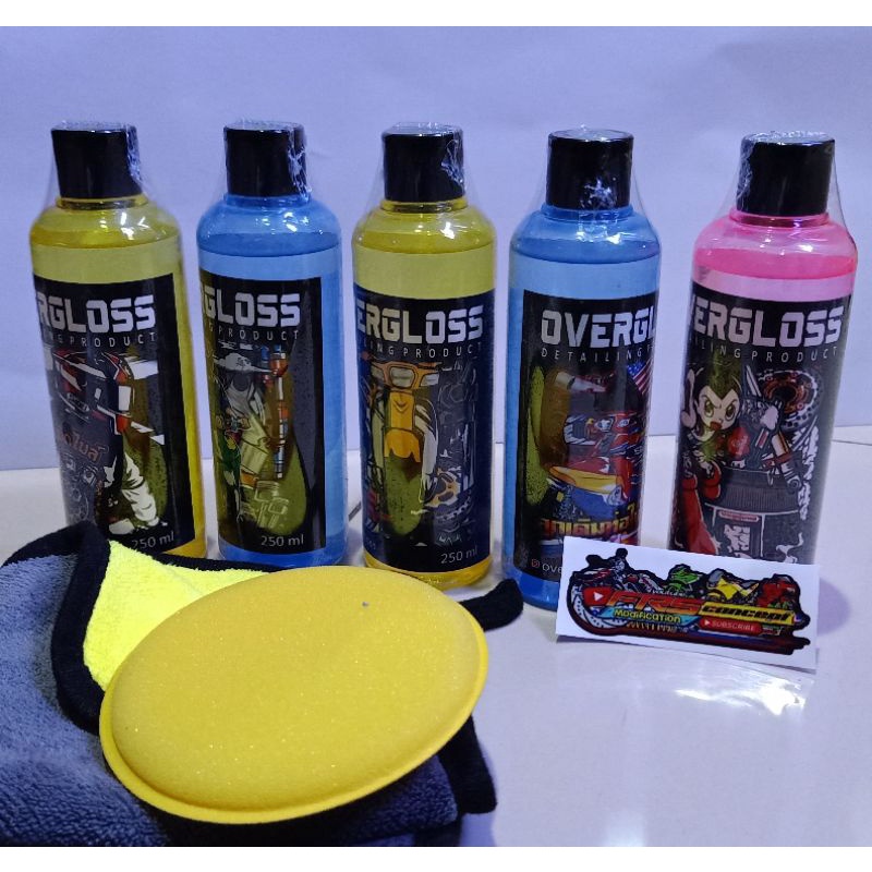 Jual Pengkilap Bodi Kasar Overgloss Premium Silicon Auto Glowing Ml