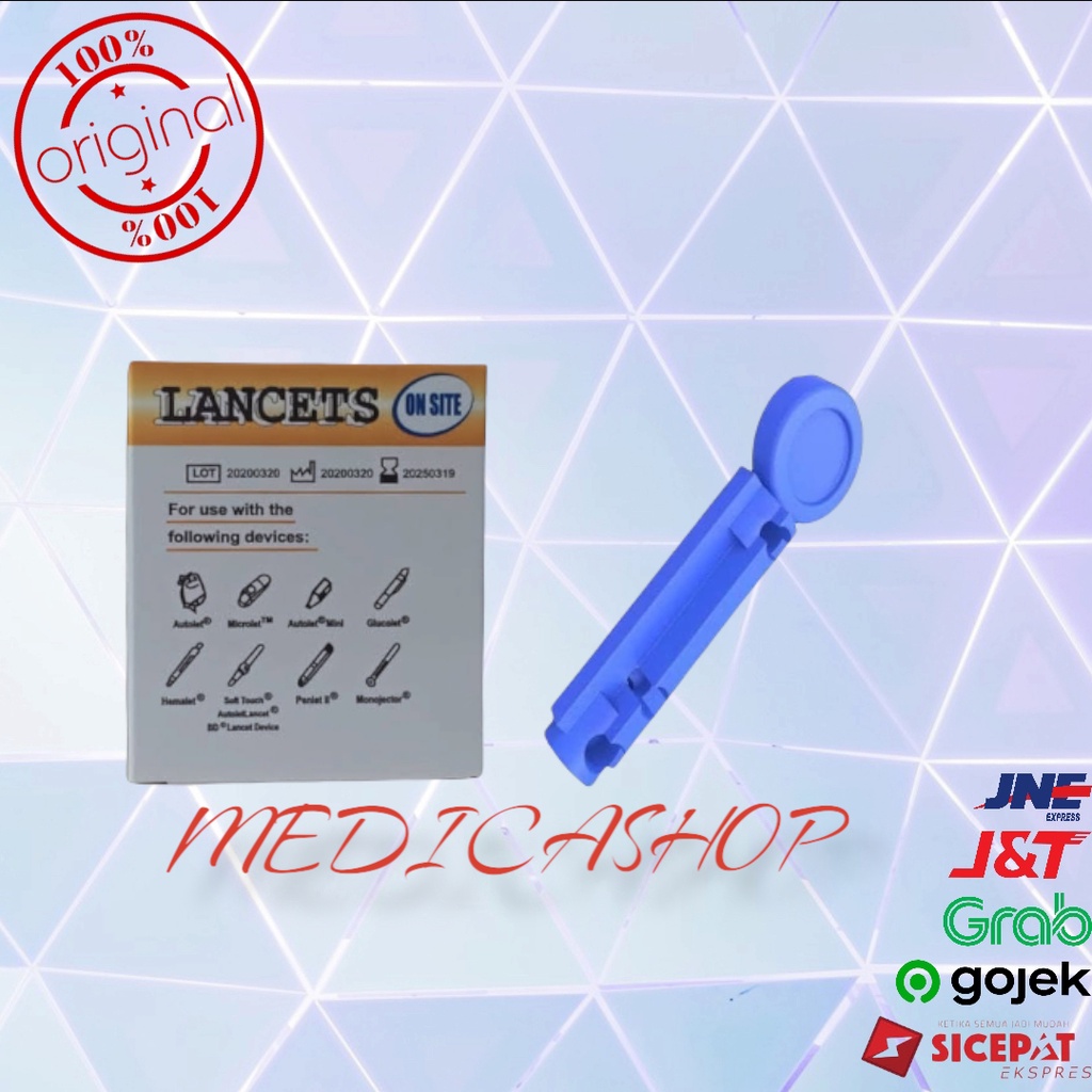 Jual Blood Lancets Jarum Bekam Jarum Lancet G Shopee Indonesia