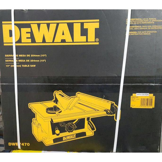 Jual Azkaash Dewalt Dwe Table Saw Inch Mesin Potong Kayu