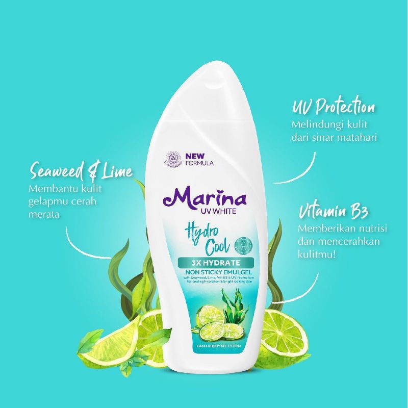 Jual Marina Uv White Hand Body Lotion Ukuran Besar Ml Shopee