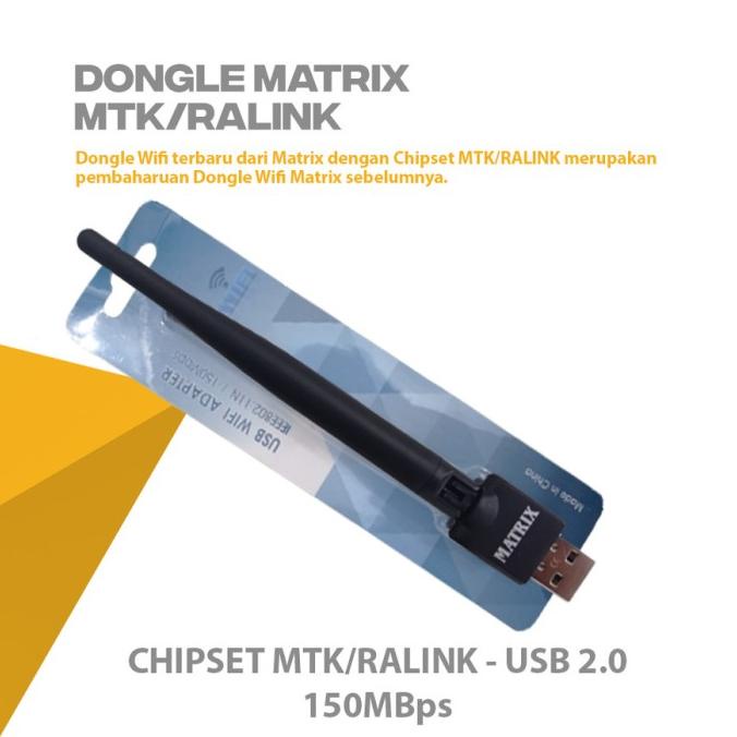 Jual Dongle Usb Wifi Adapter Merk Matrix Original Murah Shopee