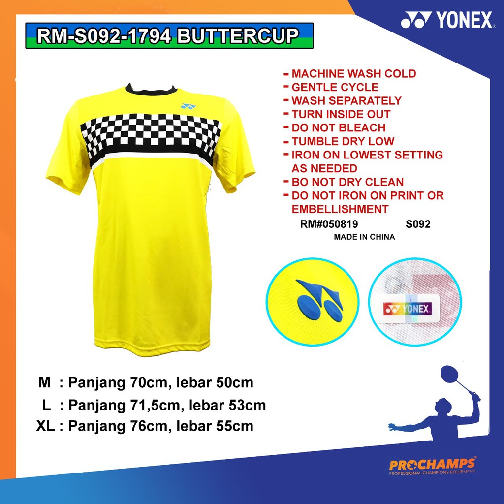 Jual Kaos Jersey Badminton Yonex Rm Rm Coc Original Minion