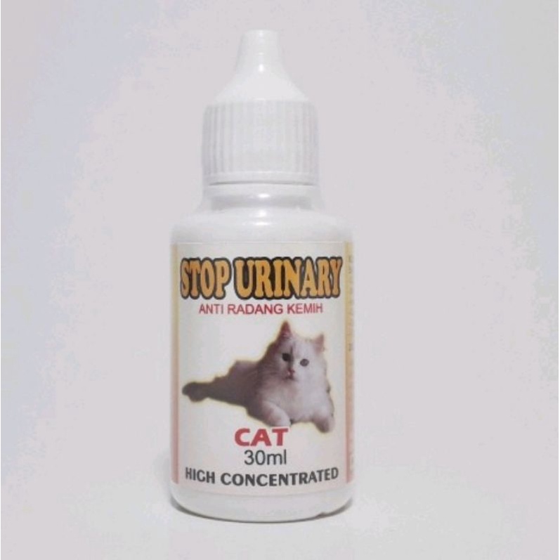 Jual Stop Urinary 30 Ml Anti Radang Kemih Susah Kencing Kucing ORI