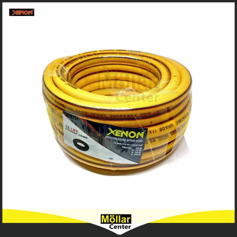 Jual Xenon Meter Selang Kompresor Kuning High Pressure Spray Hose