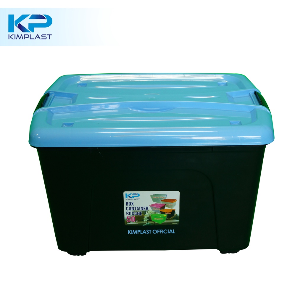 Jual KIMPLAST Box Container 50 Liter Hitam Box Serbaguna Box