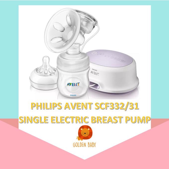 Jual Philips Avent SCF332 31 Single Electric Breast Pump Pompa Asi