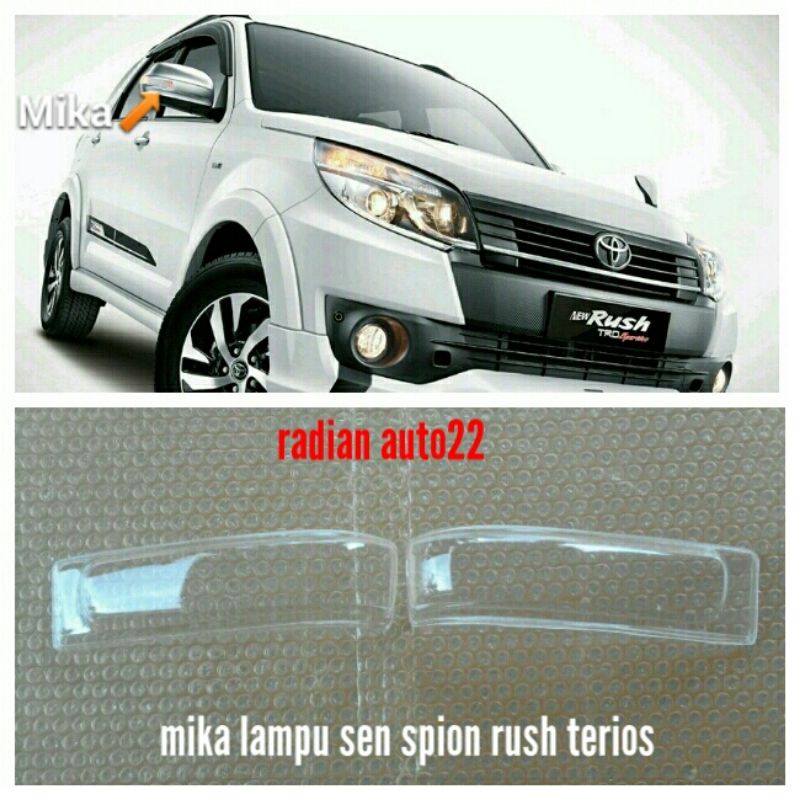 Jual Mika Kaca Lampu Sen Sein Cover Spion Toyota Rush Terios Pcs